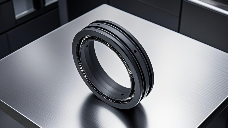 四氟双向弹簧泛塞封密封圈密封件油封