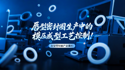 唇型密封圈生产中的模压成型工艺控制！