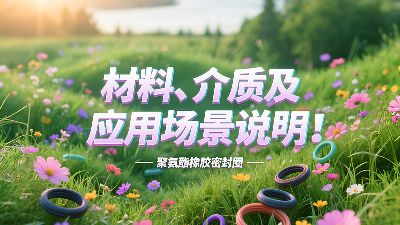 聚氨酯橡胶密封圈产品丨材料、介质及应用场景说明！