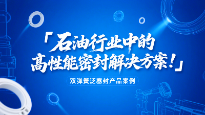 ‌双弹簧泛塞封产品案例 ® 石油行业中的高性能密封解决方案！‌