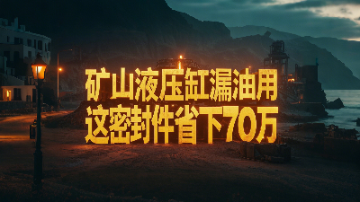 液压缸老是漏油？矿山上用这密封圈，一年省下70万！‌