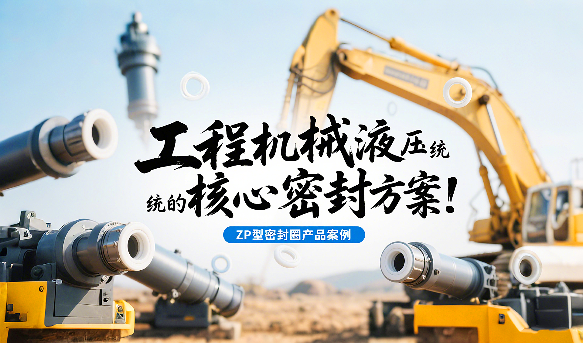 ZP型密封圈：工程机械液压系统的核心密封方案！