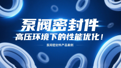 泵阀密封圈在高压环境下的性能优化！‌