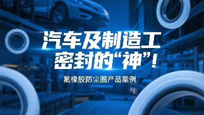 氟橡胶防尘圈产品案例 ® 汽车及制造工业密封的“神”！