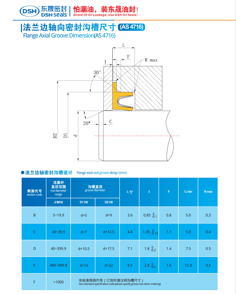 轴向密封沟槽尺寸1