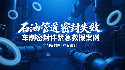 石油管道密封失效？车削密封圈紧急救援案例？