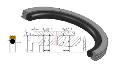 轴用旋转密封圈吗？又是组合型油封吗？