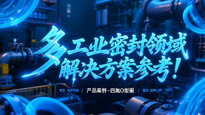 四氟O型圈：多工业密封领域解决方案参考！