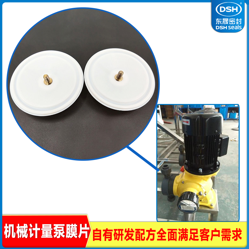 PTFE四氟加药装置膜片螺帽膜片 加药装置膜片螺帽膜片