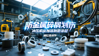 防金属碎屑划伤！冲压机床油缸密封件加装耐磨涂层！‌