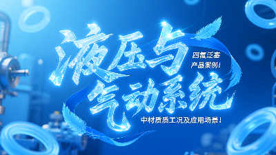 四氟泛塞封产品案例：液压与气动系统中材质工况及应用场景！