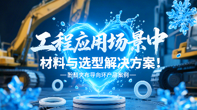 酚醛夹布导向环产品案例说明：工程应用场景中的材料与选型解决方案！