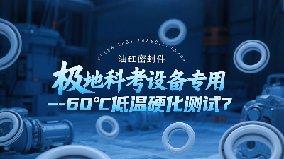 极地科考设备专用油缸密封圈-60℃低温硬化测试技术解析？