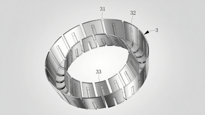 一种耐压油封件图5是本实用新型的V型弹簧的立体图 (2)