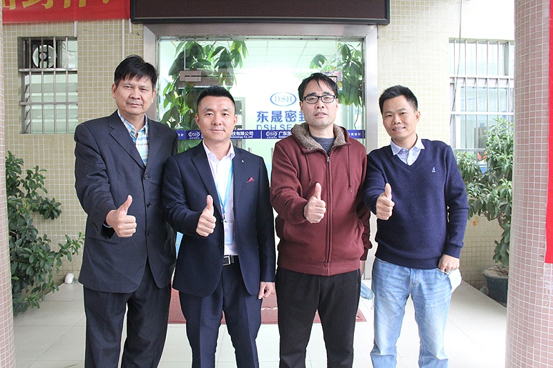 广州和徐州机械行业来访东晟密封