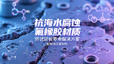 船舶液压密封圈丨抗海水腐蚀及氟橡胶材质防锈延长设备寿命解决方案！