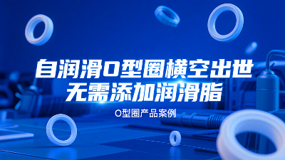 自润滑O型圈横空出世！无需添加润滑脂？